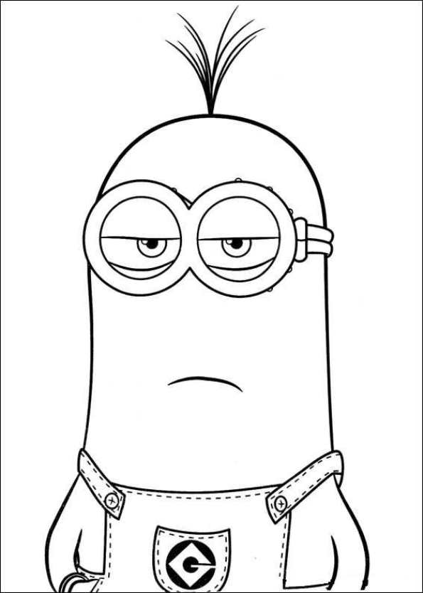 Kids-n-fun.com | Coloring page Minions minions 25